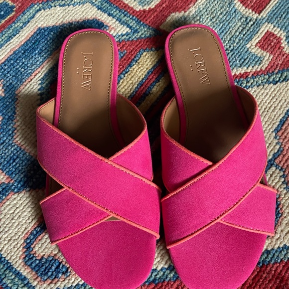 J. Crew Factory Slide Sandals - Picture 1 of 4
